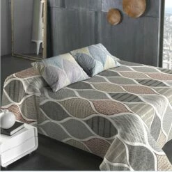 Colcha Bouti Estampada + Cojines Saona Cama De 90cm 180x260cm -Forros De Cama Ventas 2024 02629065d1e61e2debd98969b6fbe9634c381a41 d7abf7d0b8854e10974a436f5afc12e4