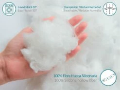 Vipalia Pack 2 Almohadas Comodas Transpirables. Exterior Microfibra. Interior Fibra Hueca Siliconada. Lavables. Firmeza Media. Confortables Y Adaptables Al Cuello. Calidad -Forros De Cama Ventas 2024 038dd9f53fdae1cc9a2215d5bb1216f22fe6d32c dd067e4cf1904e85970330b1c8836ff4