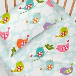 Little Birds Juego De Sábana Cuna (100x130 Cm) Multicolor -Forros De Cama Ventas 2024 06a4fe181e27354fb963610ffaef76d4873034e4 a9478104b85e46feb8c027135f1facc9