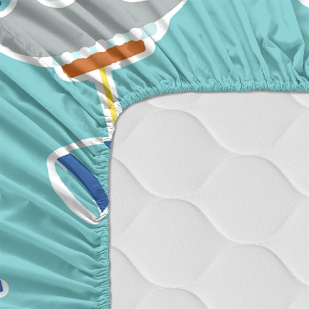 Sea Life Bajera Cama 105 (105x200 Cm) Multicolor 6 Sea Life Bajera Cama 105 (105x200 Cm) Multicolor - Imagen 4