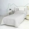 Vichy Grey Colcha Cama 80/90 (180x260 Cm) Gris -Forros De Cama Ventas 2024 0d370e1f778a91ae25115729059ece9cb97153cd a55e0709a53c476894ac87a194a4ca2c