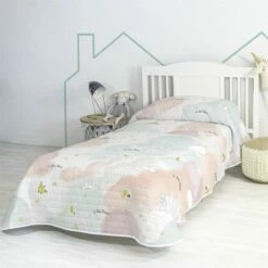 Nuages Colcha Cama 80/90 (180x260 Cm) Multicolor -Forros De Cama Ventas 2024 11c6b1ffabe357116ac9a7ca222d0d4b51b3c742 a1116859c0c4428da93d60c94a7f7cf0