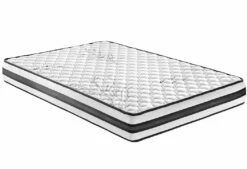 Colchón Visco 21 Cm Antiestrés Con Terapia De Carbono Efecto Memoria Y Firmeza Alta | Certificado Sanitized®