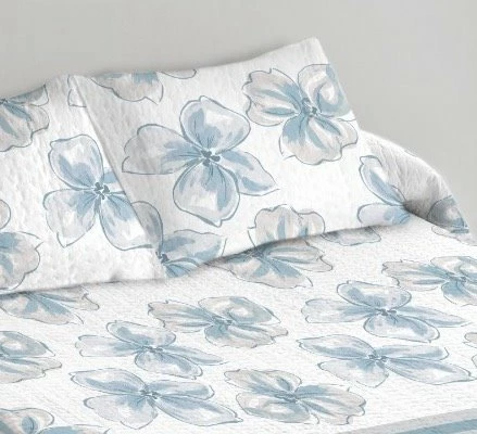 Colcha Bouti Estampada + Fundas Cojines Divor Cama De 90cm 180x270cm 5 Colcha Bouti Estampada + Fundas Cojines Divor Cama De 90cm 180x270cm - Imagen 3