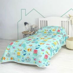 Sea Life Colcha Cama 80/90 (180x260 Cm) Multicolor 8 Sea Life Colcha Cama 80/90 (180x260 Cm) Multicolor -Forros De Cama Ventas 2024 1e48dc95bdae5c23e50398587b56d4cba57c0333 9444e11271264e0ab0707444b92e5bde
