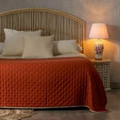 Colcha 270 X 280 Cm Beige Rojo Oscuro -Forros De Cama Ventas 2024 21d8ff9e613bb4c0eed357da998cbe4edb86cc32 47497e59bf774ad0b52d27d3cecc5059