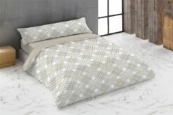 Funda Nórdica LINEAS 90cm Marrón