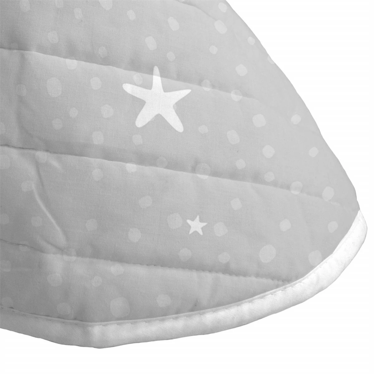 Little Star Grey Colcha Cama 80/90 (180x260 Cm) Gris 6 Little Star Grey Colcha Cama 80/90 (180x260 Cm) Gris - Imagen 4