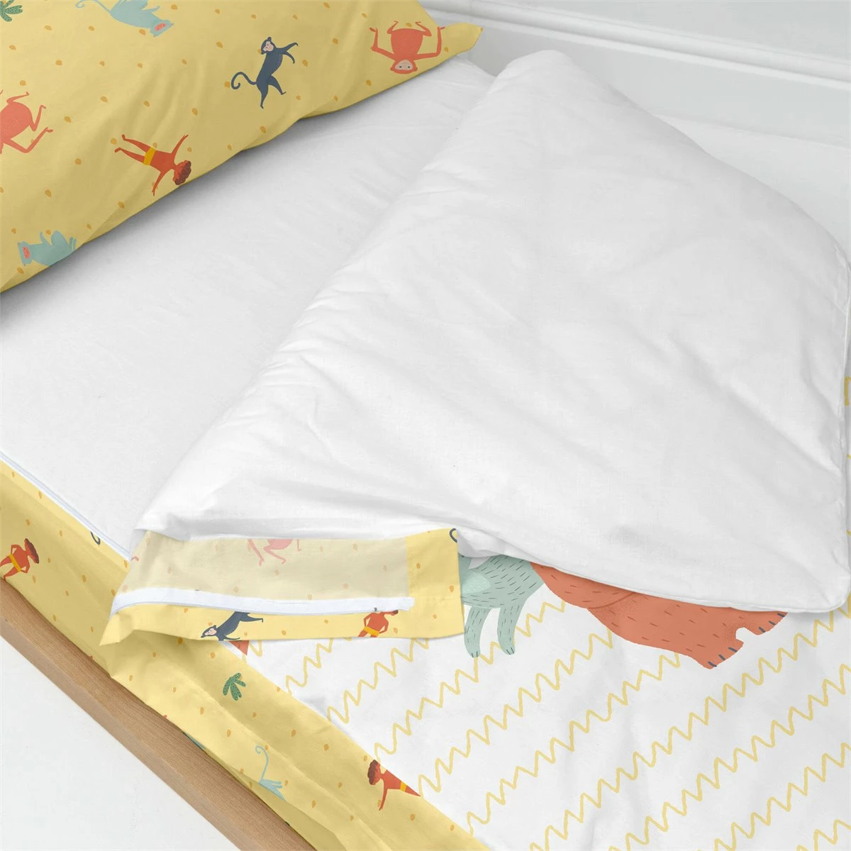 Jungle Life Saco Nórdico 105x200 Multicolor 4 Jungle Life Saco Nórdico 105x200 Multicolor - Imagen 2