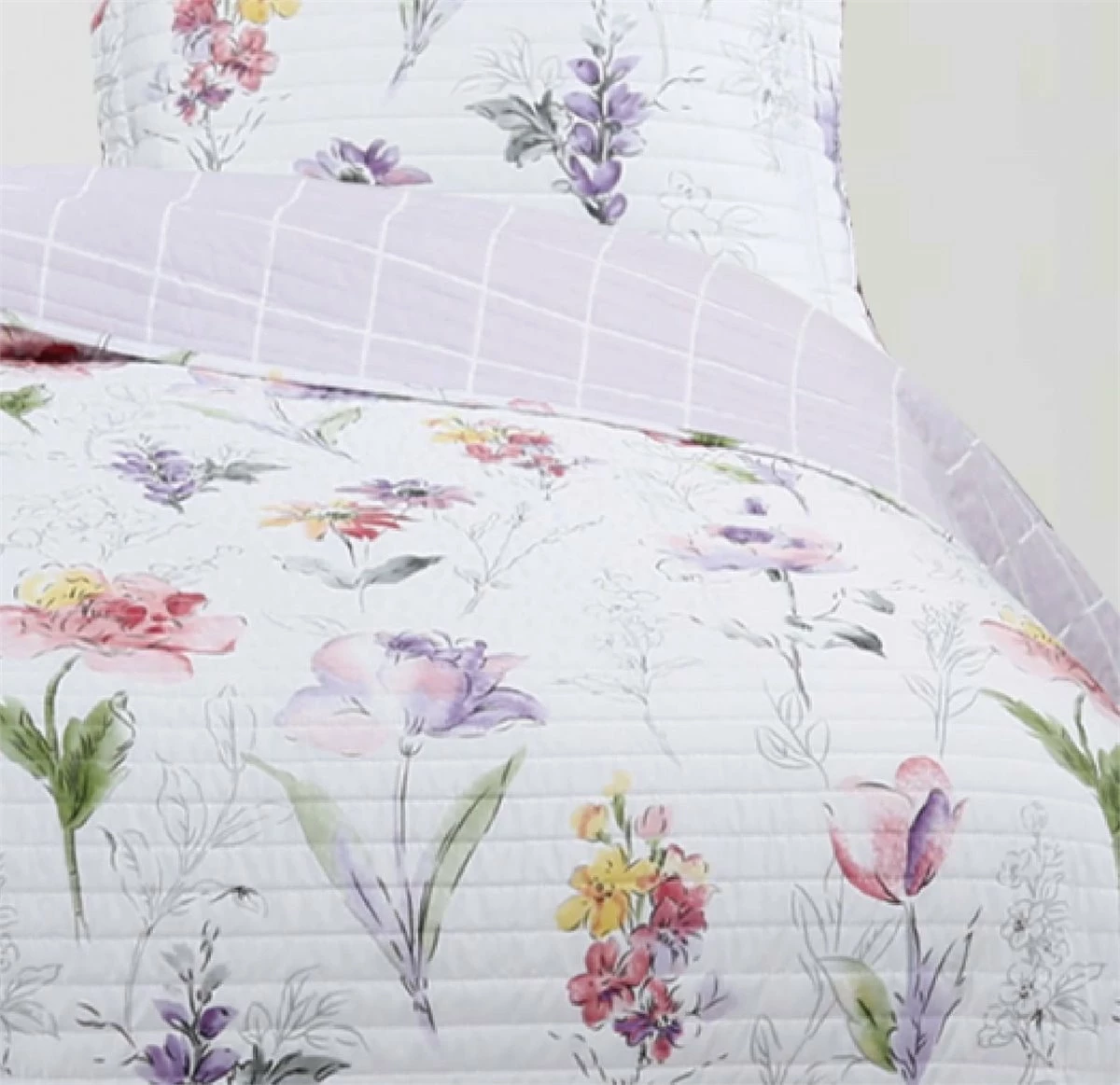 Colcha Bouti + Funda Cojín Cama De 105cm Silene Donegal 6 Colcha Bouti + Funda Cojín Cama De 105cm Silene Donegal - Imagen 4