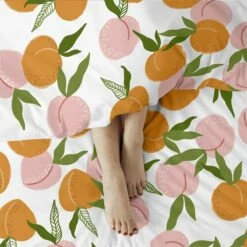 Peach Fruits Funda Nórdica 260x220 Multicolor