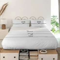 My Love Sábana Cama 80/90 (160x270 Cm) Multicolor -Forros De Cama Ventas 2024 3432351f5f289472b401606b80ada0177ec3748e bcadaf9a26ab429eac75281cd233f168