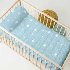 Little Star Blue Colcha Cuna (100x130 Cm) Azul -Forros De Cama Ventas 2024 3847f06b4e1ee78eed26c7b49cb07618b432eab8 77b832248dd14196914cd8c3bc0434cb
