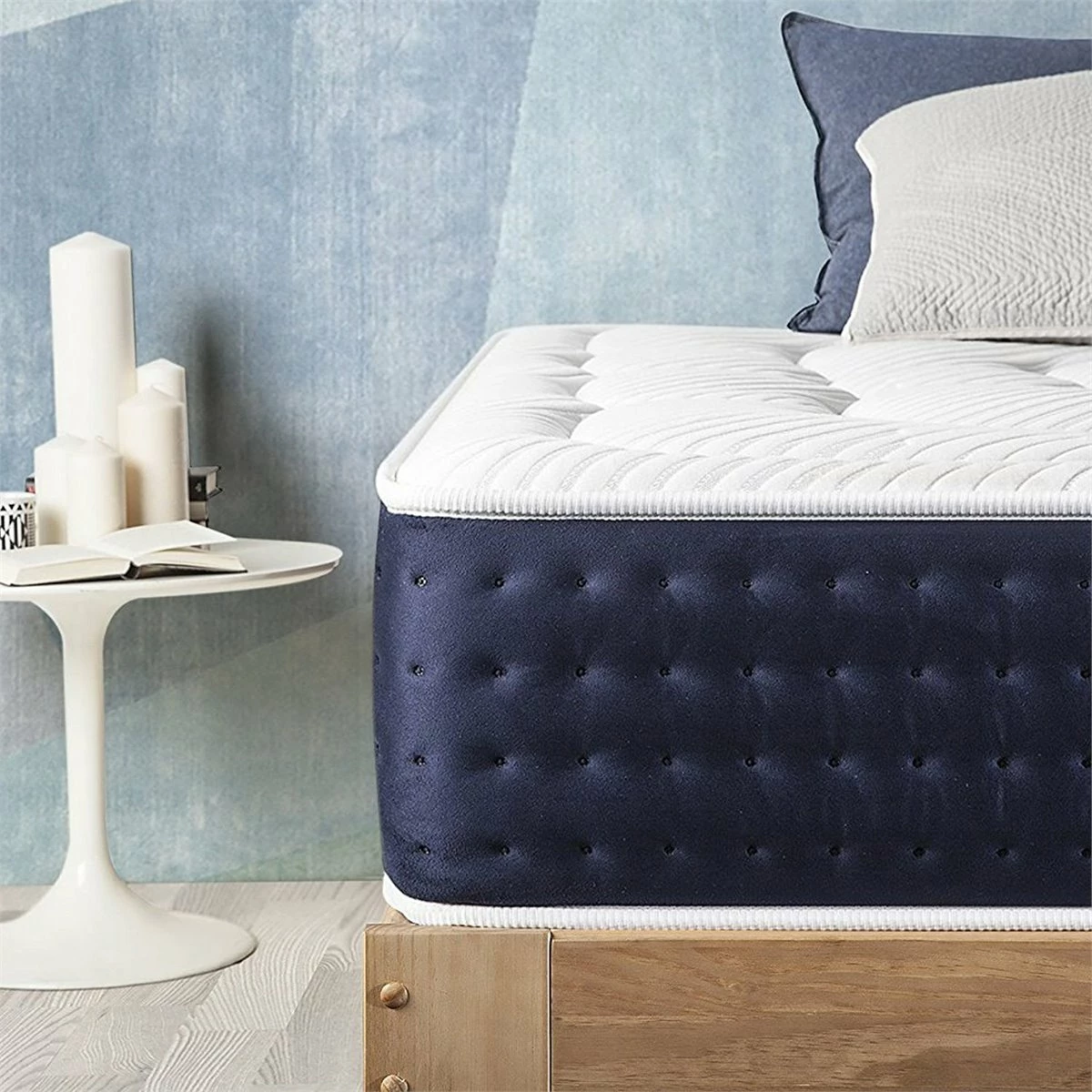 Colchón Viscoelástico Royal Confort 90x190 Cm, 29 Cm De Altura, 2 Cm De Viscoelástica De 65 Kg/m³ 5 Colchón Viscoelástico Royal Confort 90x190 Cm, 29 Cm De Altura, 2 Cm De Viscoelástica De 65 Kg/m³ - Imagen 3