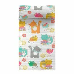 Cat & Mouse Colcha Cama 80/90 (180x260 Cm) Multicolor -Forros De Cama Ventas 2024 3cb3af6fc595026f47a084dd12e7d35b0898c43f 494fd4a30a0042c5af1c46824750db36