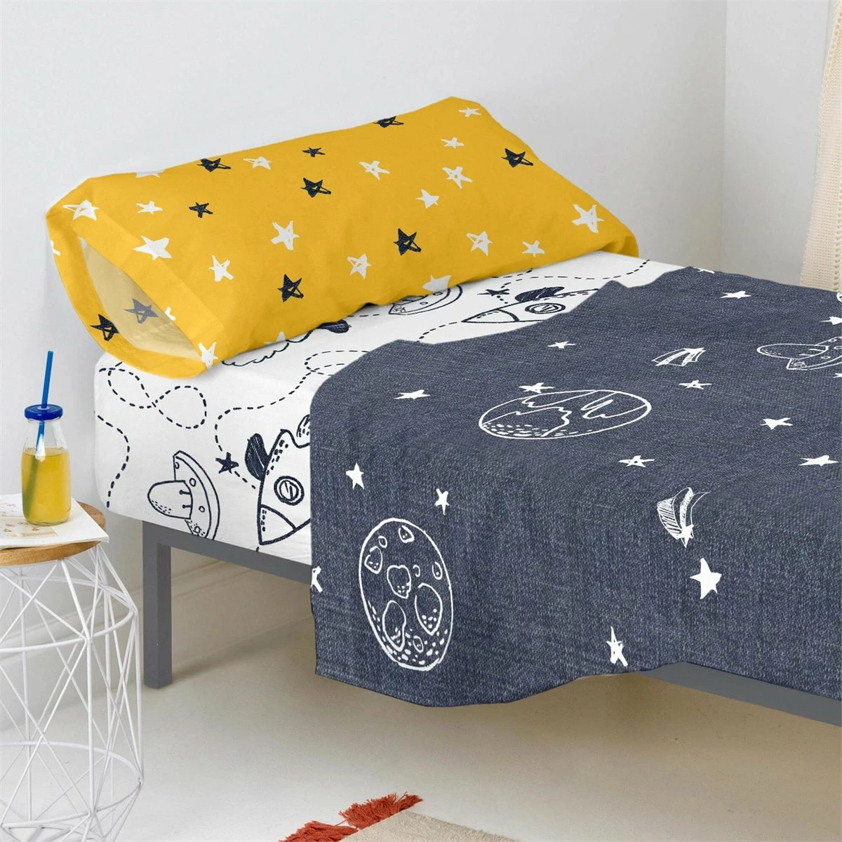 Starspace Bajera Cama 90 (90x200 Cm) Multicolor 5 Starspace Bajera Cama 90 (90x200 Cm) Multicolor - Imagen 3