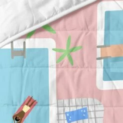 Swimming Pool Colcha Cama 80/90 (180x260 Cm) Multicolor -Forros De Cama Ventas 2024 4158615d2c4749f3d4e9d360e60dad26c46af6f1 a2b36418facc4b11b4f0c37491348a31