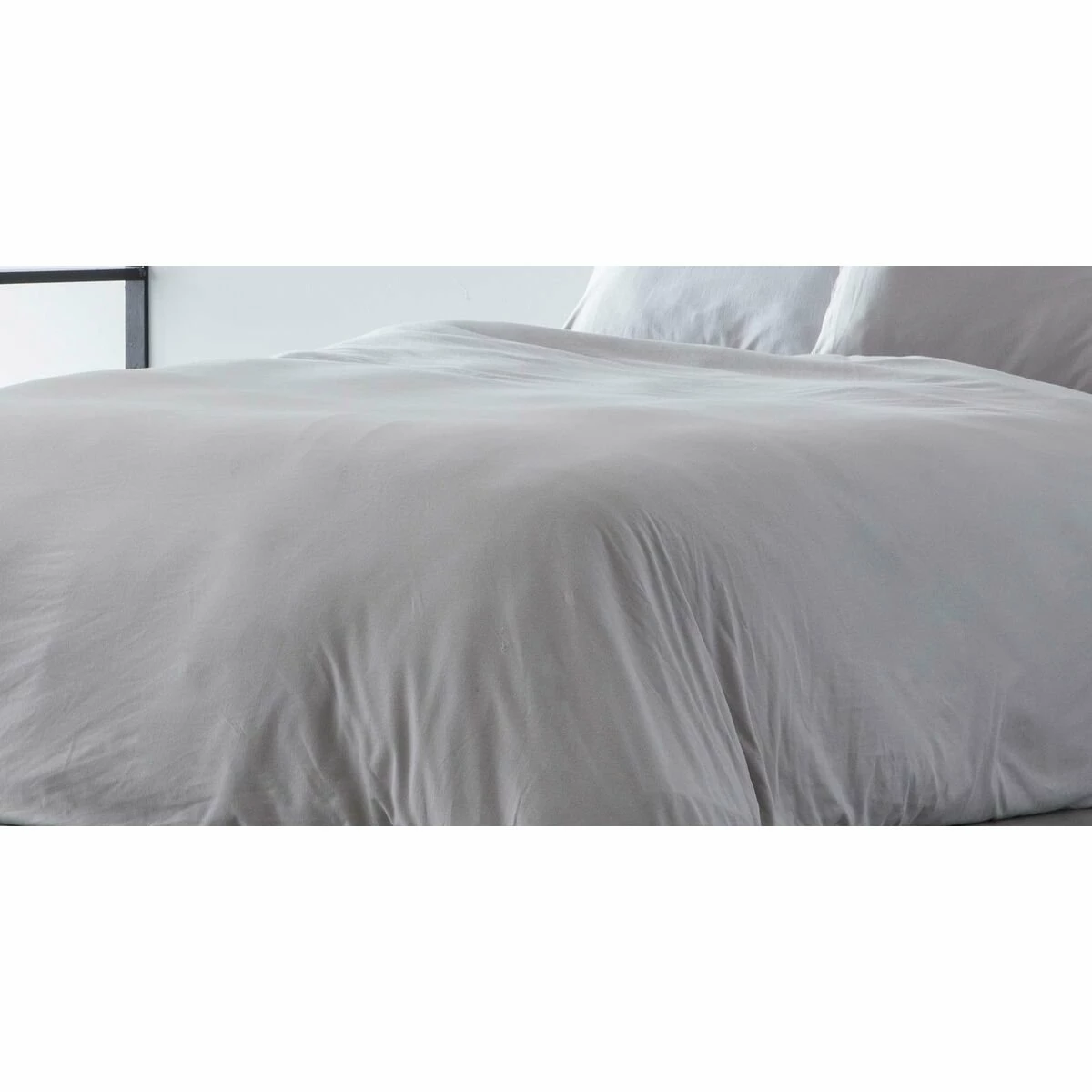 Funda Nórdica Naturals ELBA Gris Claro Cama De 90 (150 X 220 Cm) 10 Funda Nórdica Naturals ELBA Gris Claro Cama De 90 (150 X 220 Cm) - Imagen 8
