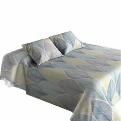 Colcha Bouti Estampada + Cojines Saona Cama De 90cm 180x260cm
