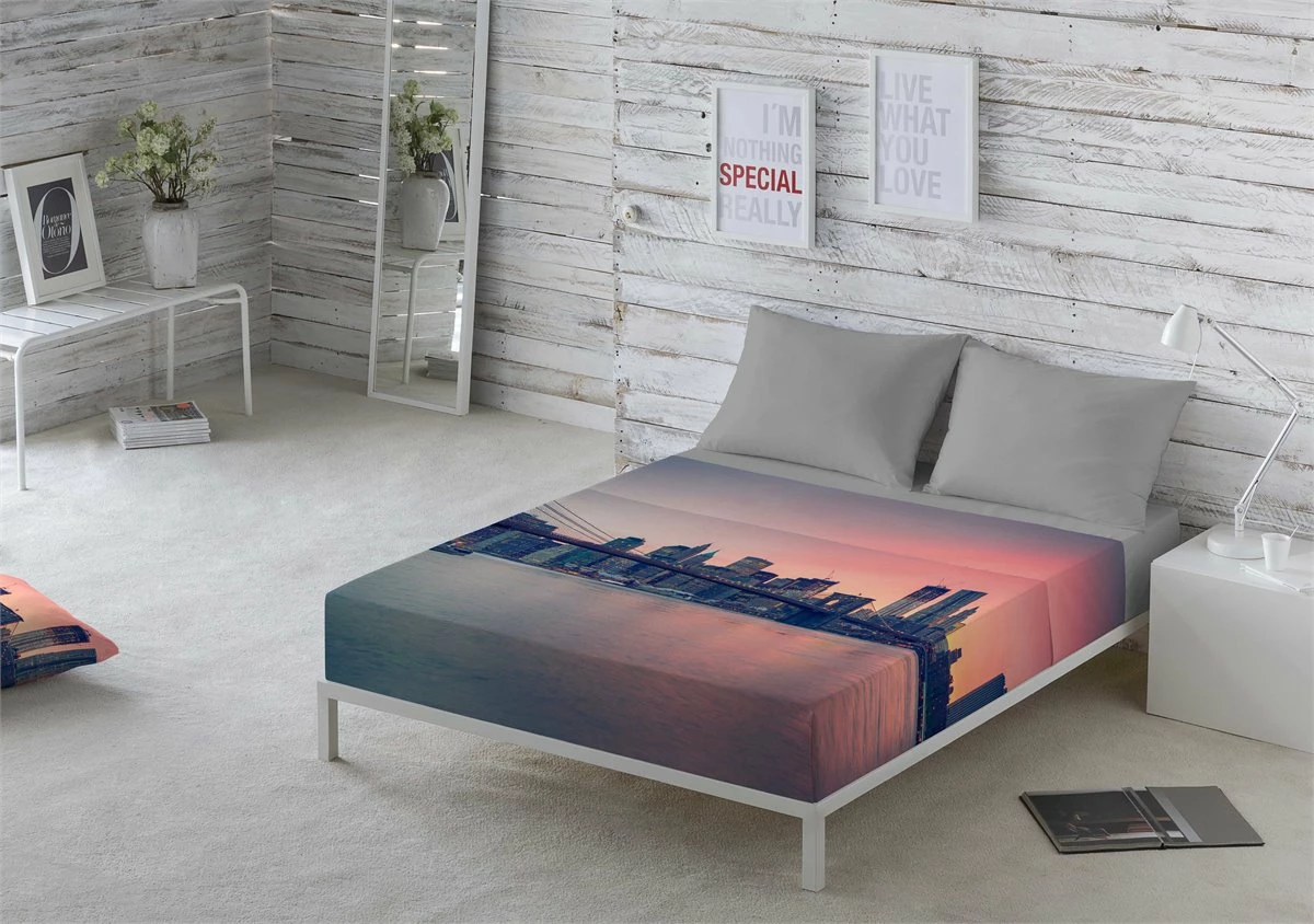 JUEGO DE SÁBANAS BROOKLYN BRIDGE CAMA 90 3 JUEGO DE SÁBANAS BROOKLYN BRIDGE CAMA 90