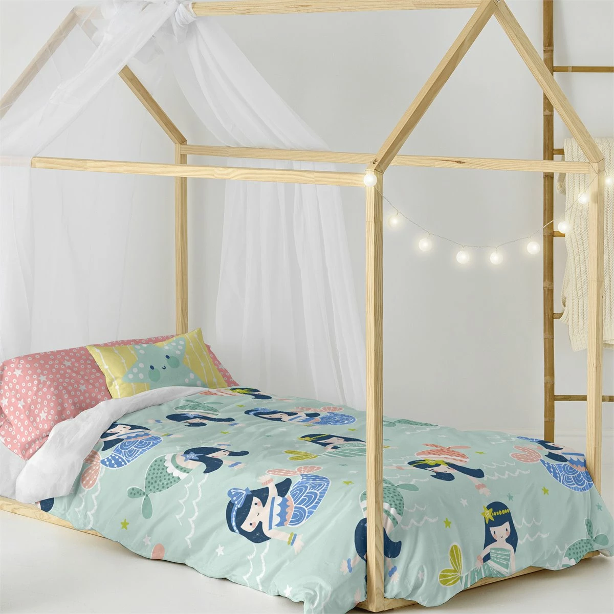 Seamaid Juego Nórdico 155x220 Multicolor 6 Seamaid Juego Nórdico 155x220 Multicolor - Imagen 4