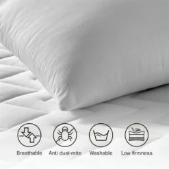 Almohada Firme Antiácaros 100% Algodón 80x40cm Pikolin Home -Forros De Cama Ventas 2024 50e284e8fc5131a40cd6d03b27fcfa1e06f488e0 95ad078dbfbd41439a48391f0502de01