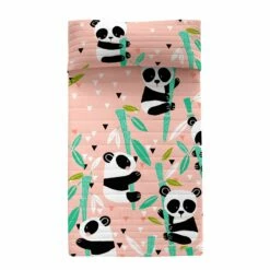 Panda Garden Pink Colcha Cama 80/90 (180x260 Cm) Rosa -Forros De Cama Ventas 2024 51ace421e8382554a2ff0376c0170eab97a4a3a2 f2357e4edd8149608edb347baf984478