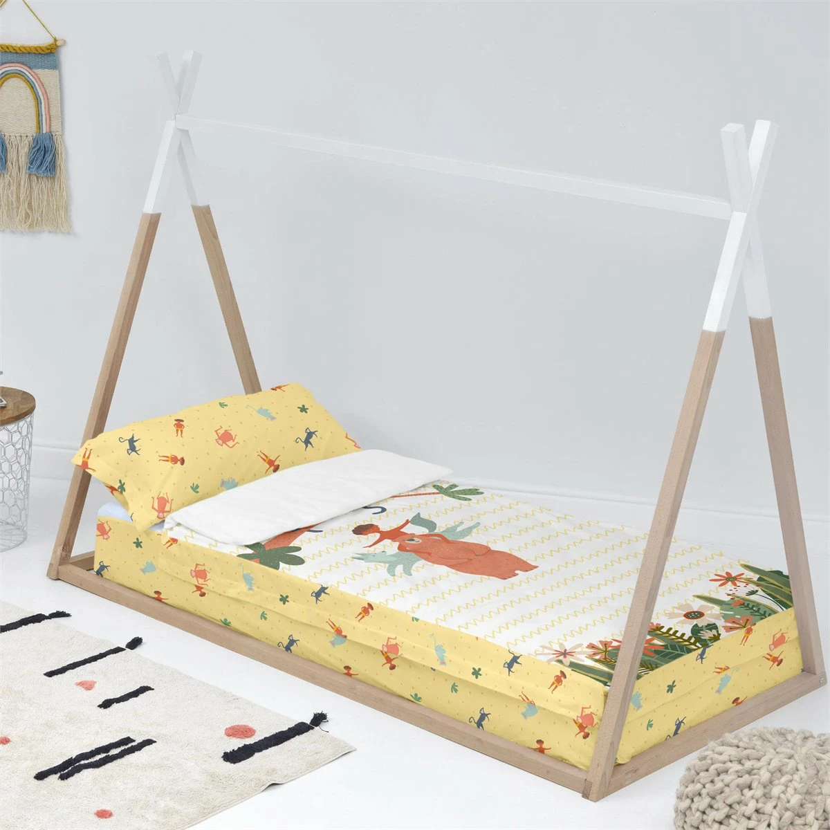 Jungle Life Saco Nórdico 105x200 Multicolor 3 Jungle Life Saco Nórdico 105x200 Multicolor