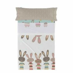 Rabbit Family Juego De Sábana Cama 80/90 (160x270 Cm) Multicolor -Forros De Cama Ventas 2024 5aeccd561255c60a3daec2e8eef56442b7a8047b 0f9fbe89ec5e4f5da9f9bf64a535a1b9