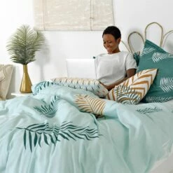 Foliage Mint Funda Nórdica 155x220 Multicolor -Forros De Cama Ventas 2024 5c7ae94d4e347e4034715341ca00b5b26b209ee7 039f65369817491ea0af7943f9a868de
