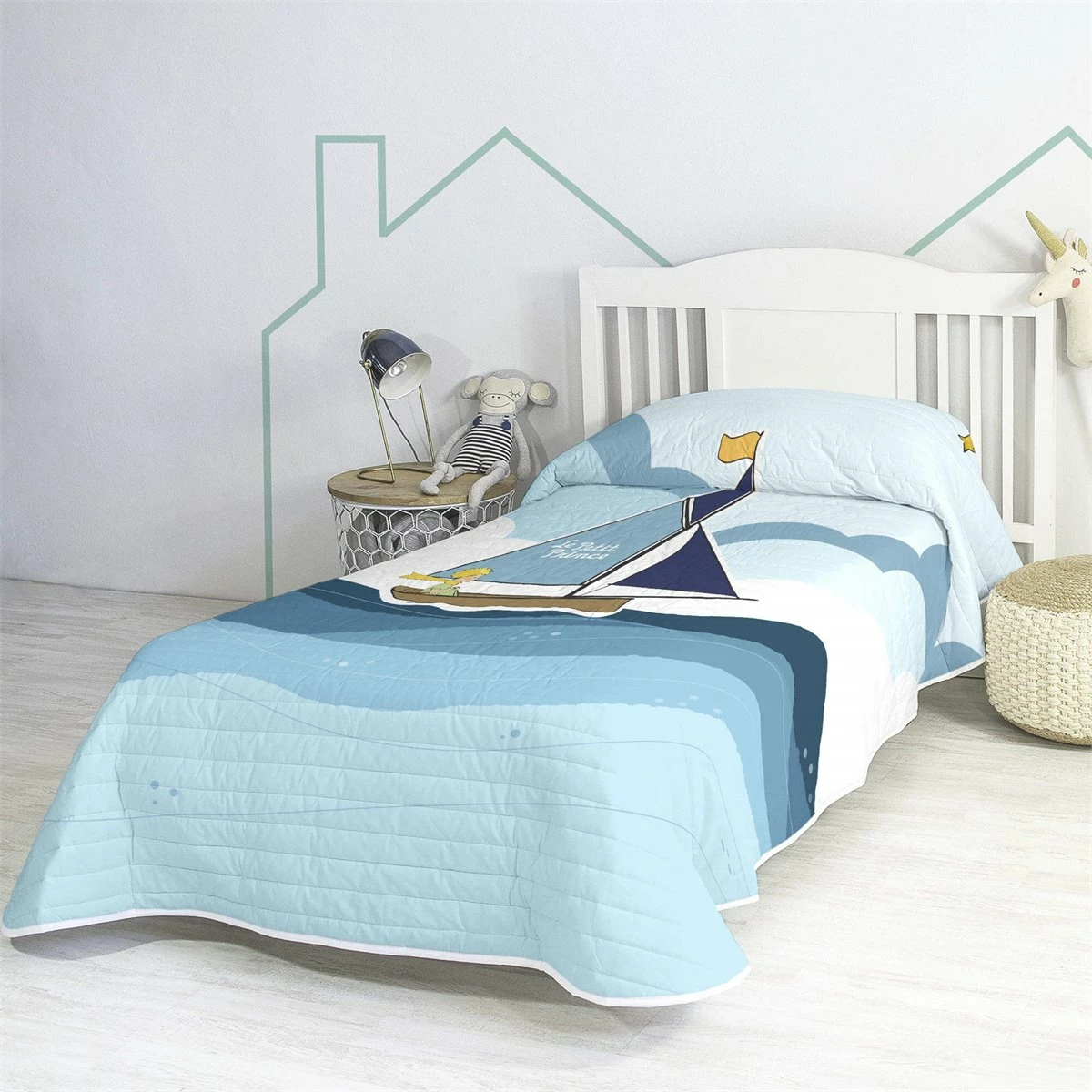 Navigateur Colcha Cama 80/90 (180x260 Cm) Multicolor 3 Navigateur Colcha Cama 80/90 (180x260 Cm) Multicolor