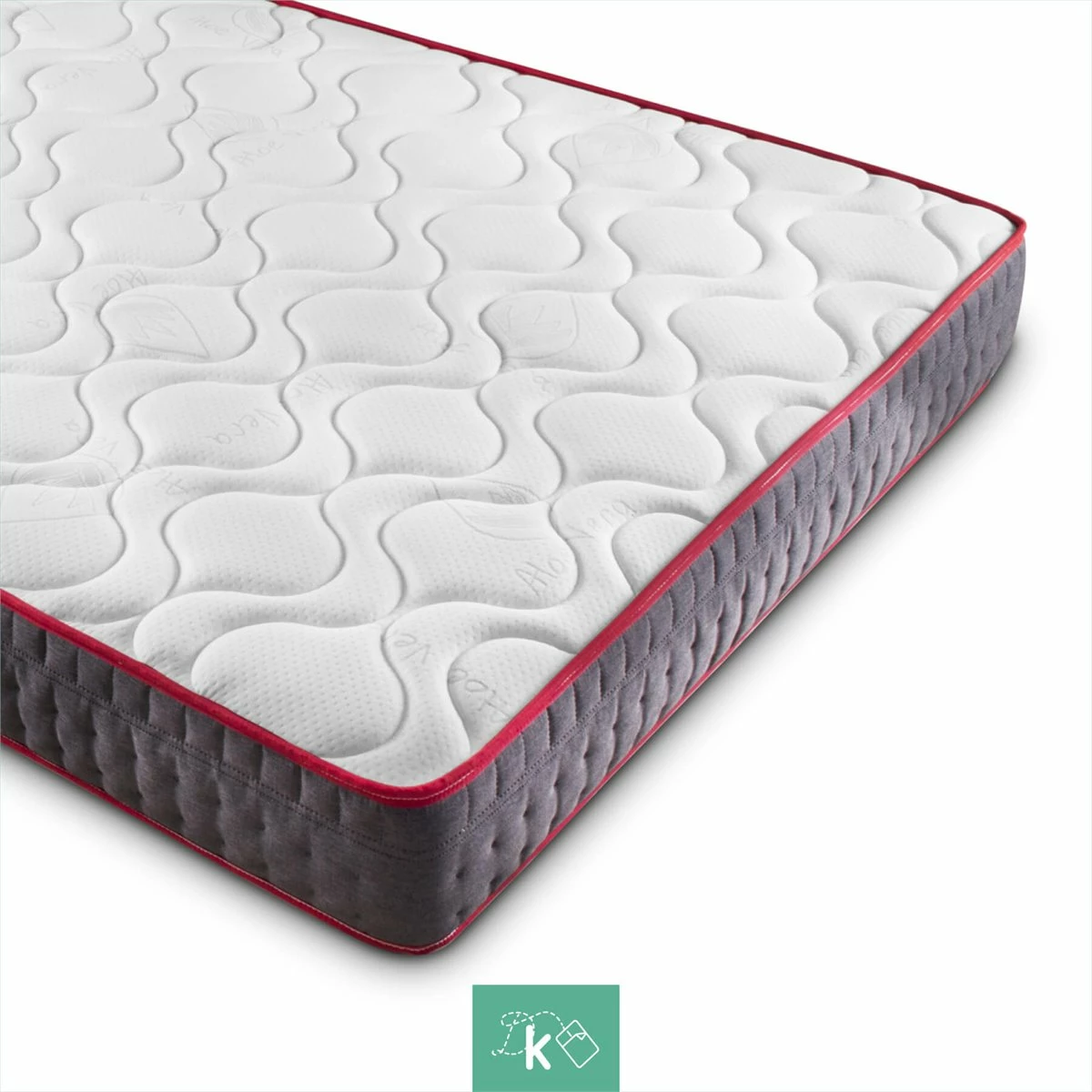 Colchón Viscoelástico 80 X 180 Cm Aloe Vera Reversible Altura +/- 20 Cm 9 Colchón Viscoelástico 80 X 180 Cm Aloe Vera Reversible Altura +/- 20 Cm - Imagen 7