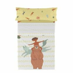 Jungle Life Juego De Sábana Cama 105 (180x270 Cm) Multicolor -Forros De Cama Ventas 2024 629da569b0b3fa85fa997ba4ccca798844826a3b 9c1e872813de4342baeee222c68aa7c0