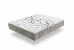 Colchón 90x190 Muelle Visco Spring - Altura +/- 26 Cm - Sistema Muelle Ensacado + Viscoelástica HR De Alta Densidad - Firmeza Media