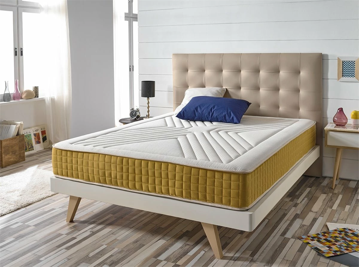 Colchón Viscoelástico Luxury Gold 80x180 Altura 21cm ±2 4 Colchón Viscoelástico Luxury Gold 80x180 Altura 21cm ±2 - Imagen 2