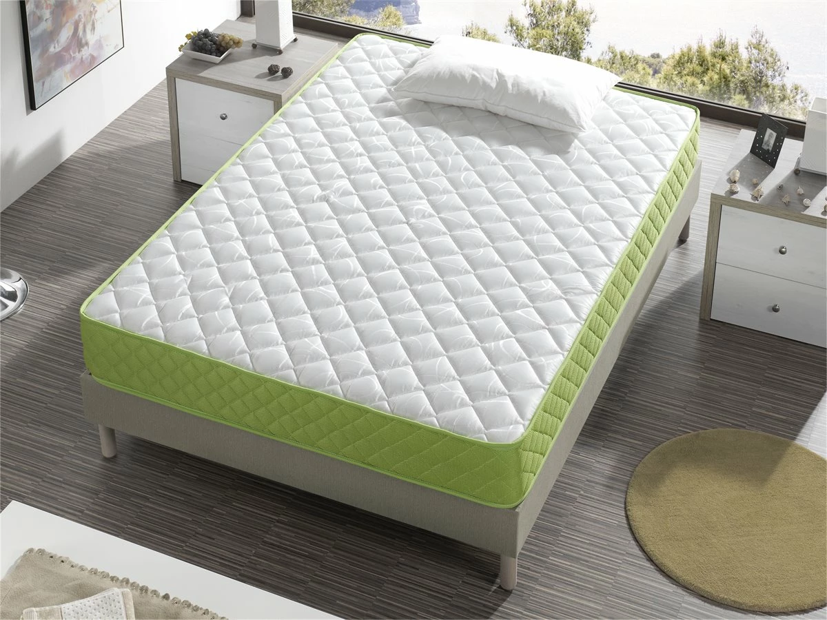 Colchón Viscoelástico Y Aloe, Especial Para Invitados, Altura 15 Cm. Evergreen 7 Colchón Viscoelástico Y Aloe, Especial Para Invitados, Altura 15 Cm. Evergreen - Imagen 5