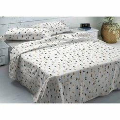 Juego De Sábanas Naturals DANUBIO (Cama De 90) -Forros De Cama Ventas 2024 6a69f58e902fc6e9e47eaa49f866d6d90e7342f3 ce165b0979d640c3923e3d57a44e9599