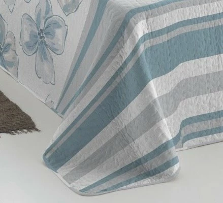 Colcha Bouti Estampada + Fundas Cojines Divor Cama De 90cm 180x270cm 4 Colcha Bouti Estampada + Fundas Cojines Divor Cama De 90cm 180x270cm - Imagen 2