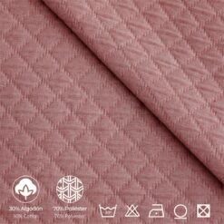 Vipalia - Colcha Bouti Pique 30% Algodón - 70% Poliester. Modelo Silver Cama 105 Cm - 200x260 Cm, Color Granate/Rojo -Forros De Cama Ventas 2024 6b2fb92202185871dc39e559ffc20654de4e7ab9 26a84d7696a84912bf90f8ccb7b5c0d8