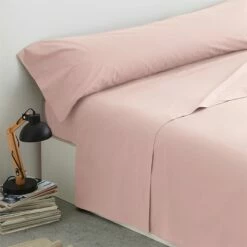 Vipalia - Juego De Sábanas Lisas 3 Piezas 50% Algodón - 50% Poliester. Modelo Rainbow Cama 90 Cm, Color Rosa -Forros De Cama Ventas 2024 71cb71a6b4aa9dd724ca5b94a58f6831ef0ec845 3c190aa94e1d4e4ca76c7994b84d5bcc