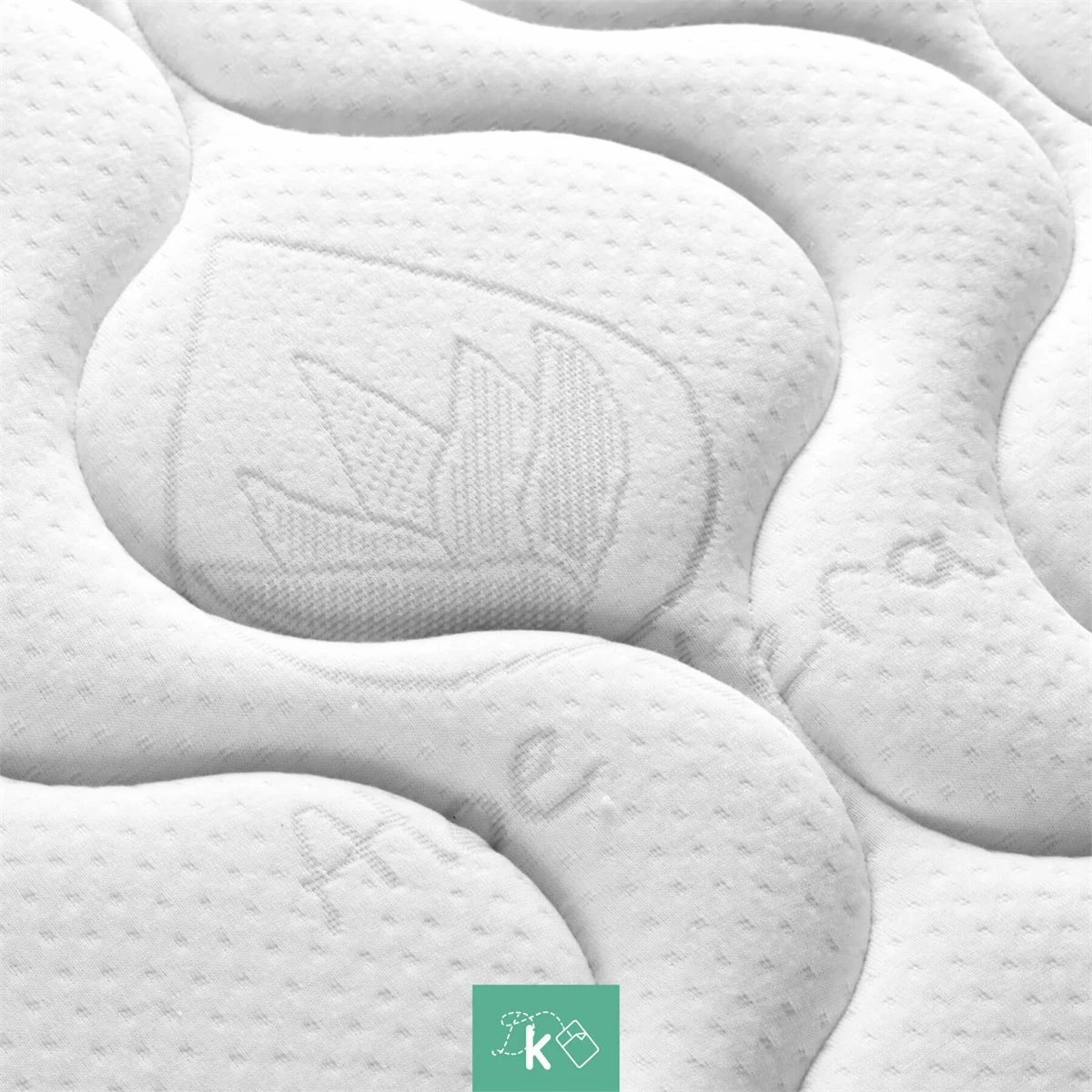 Colchón Viscoelástico 80 X 180 Cm Aloe Vera Reversible Altura +/- 20 Cm 7 Colchón Viscoelástico 80 X 180 Cm Aloe Vera Reversible Altura +/- 20 Cm - Imagen 5