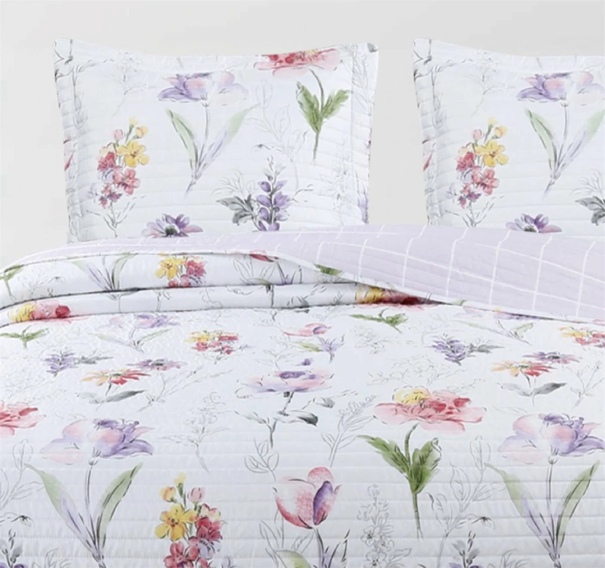 Colcha Bouti + Funda Cojín Cama De 105cm Silene Donegal 5 Colcha Bouti + Funda Cojín Cama De 105cm Silene Donegal - Imagen 3