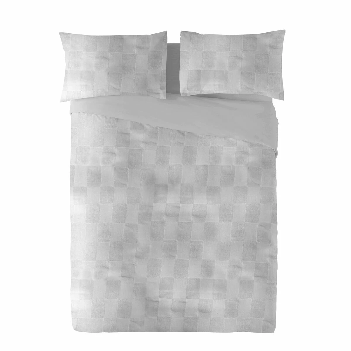 Funda Nórdica Naturals ELBA Gris Claro Cama De 90 (150 X 220 Cm) 3 Funda Nórdica Naturals ELBA Gris Claro Cama De 90 (150 X 220 Cm)