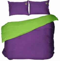 Funda Nórdica BENETTON Morado/pistacho