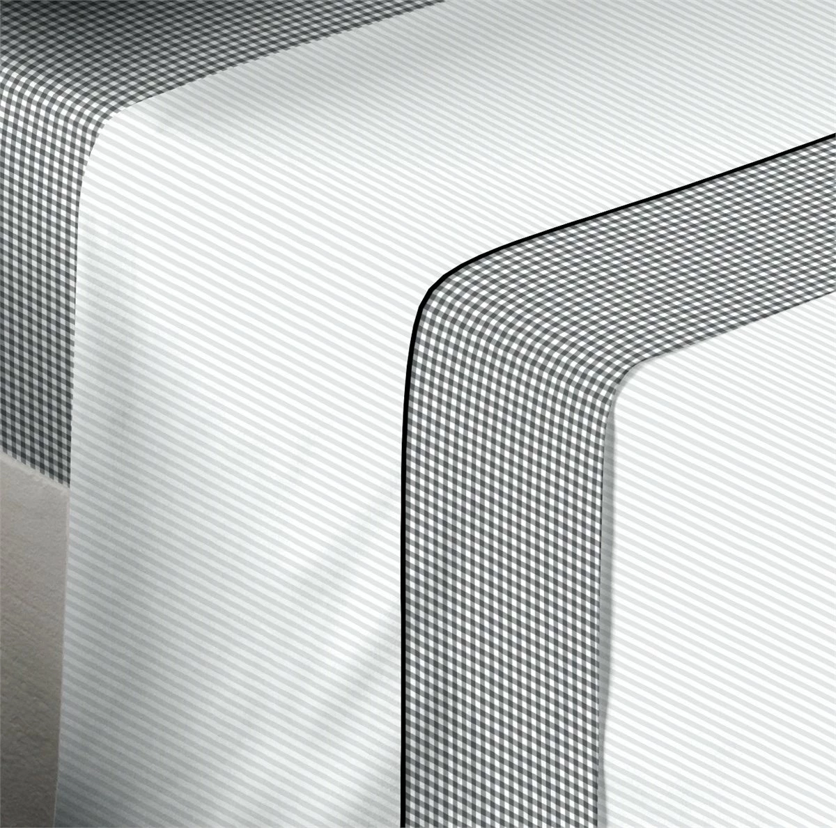 Juego De Sábanas 3 Piezas Donegal Vicky Cama 90 Cm Gris 5 Juego De Sábanas 3 Piezas Donegal Vicky Cama 90 Cm Gris - Imagen 3