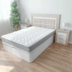 Colchón Viscoelástico Viscotec Reversible 90 X 200, Firme Y Confortable, Ergonómico, Grosor 21cm, Antiácaros, Antibacterias E Hipoalergénico -Forros De Cama Ventas 2024 84e04e48d3dcba88e8295b0c9d0f1be6d2c41568 598bf3ffcc534d548faef41cf54eee0d