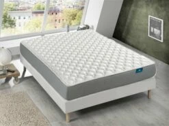 Colchón Visco Elegance, Cara Invierno/Verano, Ergonómico, Transpirable Y Blanco, Altura 18 Cm -Forros De Cama Ventas 2024 85f642e28d0c0066cd2466a0ec2a1bf99513091a cd206d81e1c842e7a6835a13f4e00711