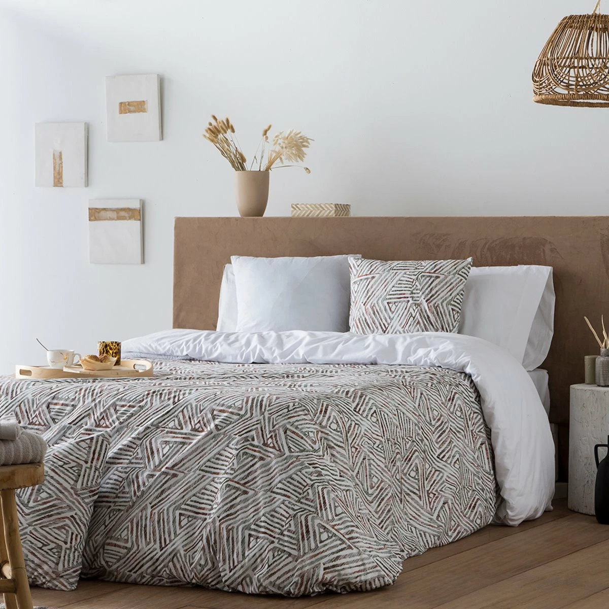 Guy Laroche Funda NórdicaPAMIU 140x200 Cm- Marrón 3 Guy Laroche Funda NórdicaPAMIU 140x200 Cm- Marrón