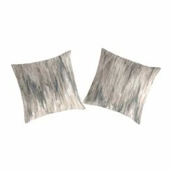 Guy Laroche 2 Fundas De Almohada 100% Algodón PercalKANNO 65x65 Cm Gris