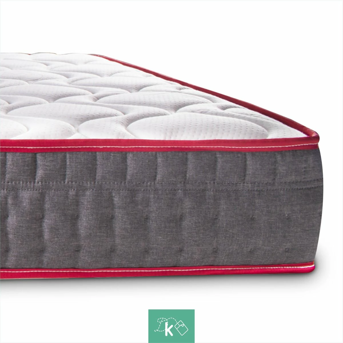 Colchón Viscoelástico 80 X 180 Cm Aloe Vera Reversible Altura +/- 20 Cm 6 Colchón Viscoelástico 80 X 180 Cm Aloe Vera Reversible Altura +/- 20 Cm - Imagen 4